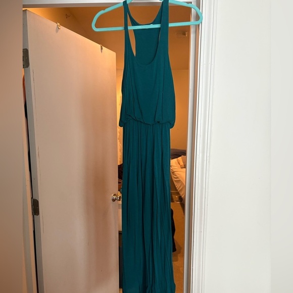 Lush Dresses & Skirts - Lush Teal Racerback Maxi Dress From Nordstrom - Women's size M